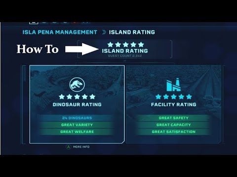 Jurassic World Evolution. How to get going on Isla Pena! Tips to start and finish for 5 stars!