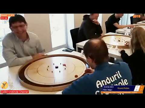 7th Hungarian Single Crokinole Championship - prelinary - András Béni vs Péter Nagy....And tested co