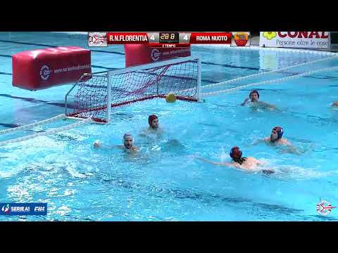 RARI NANTES FLORENTIA vs ROMA NUOTO   HIGHLIGHTS  Serie A1   7' Giornata Ritorno maschile 2018:2019