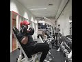 Seated biceps curl with 26kgs(58lbs) dumbbells for reps