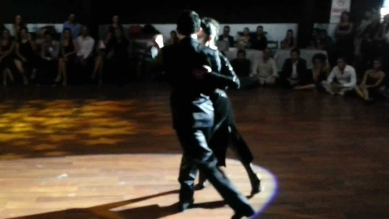 Max Van de Voorde & Solange ACOSTA, Sinergia Tango Meeting, 06-10-2012, 1/4
