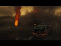 Ashfall Baekdusan Driving Through Eruption Of Volcano Scene