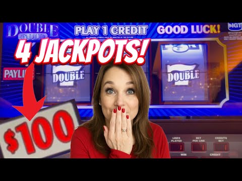 Insane $100 Double Gold Slot Session – 4 Jackpots on ONE Machine! 💰