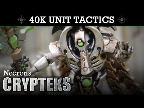 Necron Crypteks Warhammer 40K 8th Edition Tactics & Unit Showcase