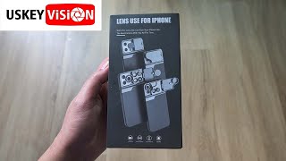 USKeyVision 5-in-1 Multi Lens Phone Case for iPhone 12/12 Pro/12 Pro Max