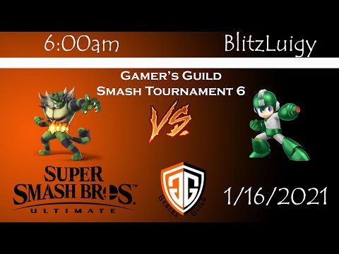 Gamer's Guild Smash Monthly 6 - (Losers Finals) 6:00am (Incineorar) vs BlitzLuigy (Mega Man)