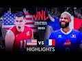 LEGENDARY MATCH | USA vs FRANCE | Men's VNL 2023