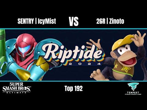 SENTRY | IcyMist (Samus) vs 26R | Zinoto (Diddy Kong) - Ultimate Top 192 - Riptide 2024
