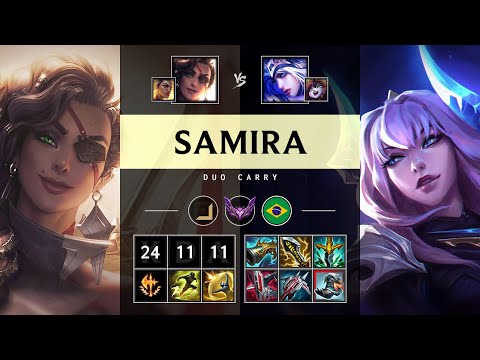 Samira ADC vs Ashe - BR Master Patch 25.06