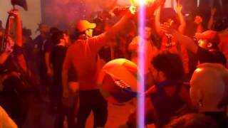 Final Copa del Rei 2009 a la Carpa del Barça (Dr.Calyso - Brigadistes internacionals)