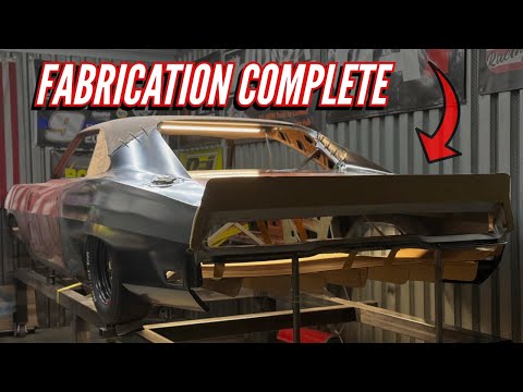 Fabricating rear panels on my 1970 DODGE CHARGER from SCRATCH