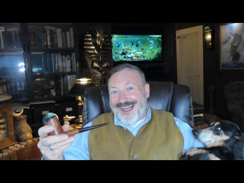 315 - A Short Visit, New Northern Briar Pipe with Watch City Cigar - Persian Slipper