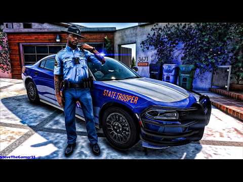 GTA 5 MODS Highway Patrol|| GSP CHARGER|| GTA 5 Lspdfr Mod| 4K
