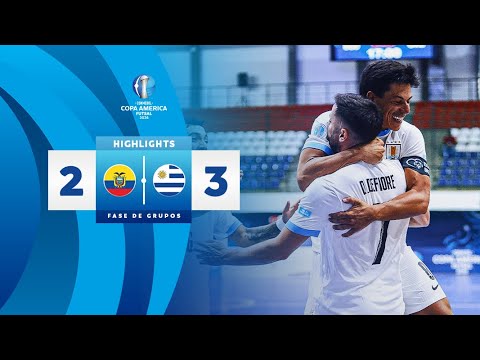 ECUADOR 2-3 URUGUAY | HIGHLIGHTS | CONMEBOL COPA AMÉRICA FUTSAL 2026™