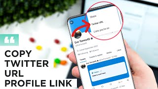 How To Get Twitter URL Link on Android | Copy and Share Your Twitter Profile Link