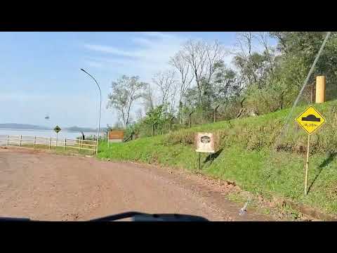 Barragem no caminho para o Município de Entre Rios do Sul