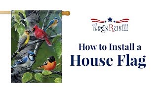 How to Hang a House Flag