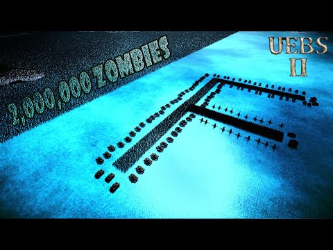 U.S Soldiers - F Formation Vs 2,000,000 Zombies | Uebs 2
