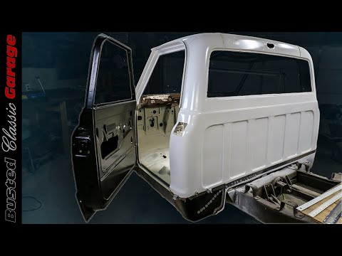 1971 Chevy C-10 Garage Update - Rear Floor, Cab Corner Repairs and New Aftermarket Panels