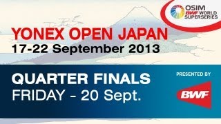 QF - MD - H. Hashimoto / N. Hirata vs. Chai B. / Hong W. - 2013 Yonex Open Japan