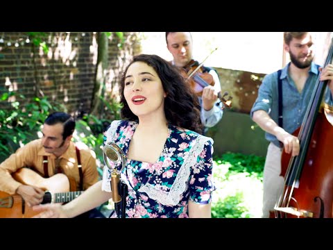 Tatiana Eva-Marie & Avalon Jazz Band - FLEUR BLEUE (Charles Trenet)