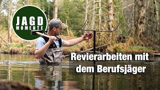 DER BERUFSJÄGER | Hochsitzbau und Entenhege im April