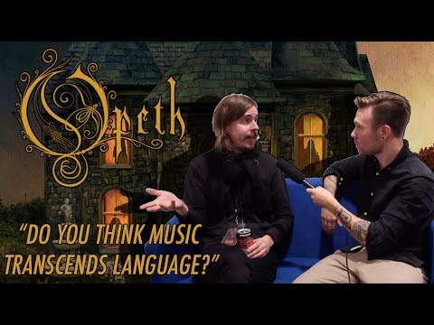 Opeth's Mikael Åkerfeldt - 'In Cauda Venenum' A Study of Language - Interview