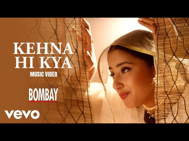 Kehna Hi Kya (From "Bombay") Manisha Koirala | Chitra | A. R. Rahman | Mehboob | Bombay SDDEFAULT Thumbnail