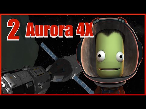 Building a Tanker and Refueling Aurora 4X C#| Kerbal Space Program
