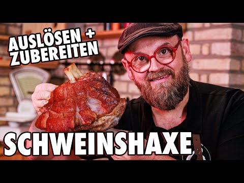 Bierzelthaxe Zuhause selber machen! 🍗🔥 Rezept Schweinshaxe