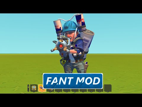 Scrap Mechanic Modded | Fant mod 7.88 - CREATIVE HEALTH and RESPAWN System Added.