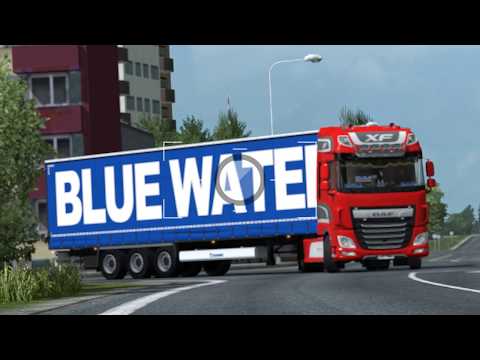 ETS2 DAF XF E6 460 Tauragė - Daugavpils