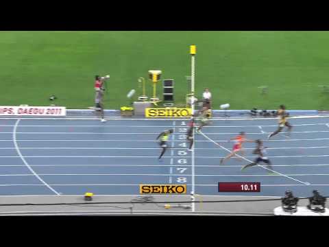 Daegu 2011 Competition - 100m Round 1 Heat 6 - Usain Bolt