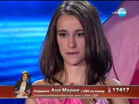 Ana Maria Yanakieva - Hero - X Factor Bulgaria 2013 - Live 1 - 03.10.2013