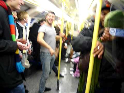 Stazis Pole Dance on the Northern Line