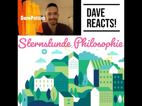 Dave Reacion  auf Omri Boehm "Lasst uns selber denken!" Sternstunde Philosophie