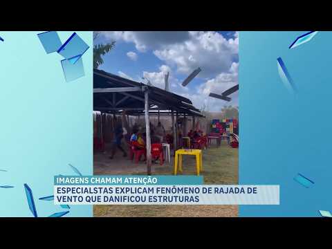 Ventania forte arranca telhado de estrutura em São Mateus do Maranhão