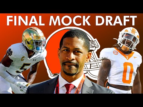 FINAL Cleveland Browns 7-Round 2024 NFL Mock Draft With Trades