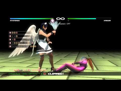 Dead or Alive 5: Last Round - Nyotengu Combo Challenge [60 FPS]