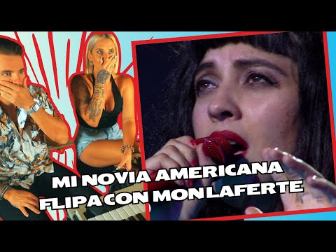AMERICANA reacciona a Mon Laferte - Tu Falta De Querer (En Vivo)