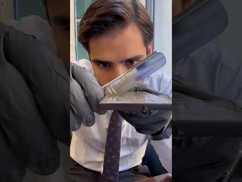 ASMR Razor Restoration ✨ #asmr #rasoioamanolibera #shave #restoration #restorationasmr #sharpening