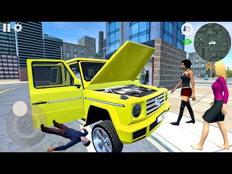 Offroad G Class Simulator #20 Yellow Car - Fun 4x4 SUV Game! Android gameplay
