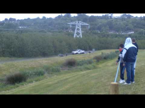 Kevin O'Sullivan and Peugeot UK's Paul Nagle lucky escape