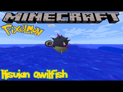 HOW TO FIND HISUIAN QWILFISH IN PIXELMON REFORGED - MINECRAFT GUIDE
