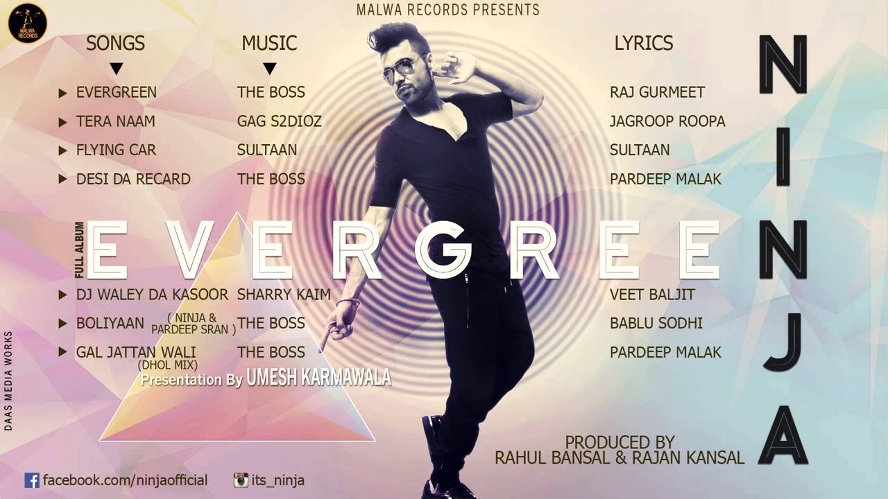 Boliyaan Lyrics  | Evergreen | Ninja | Ninja | The Boss