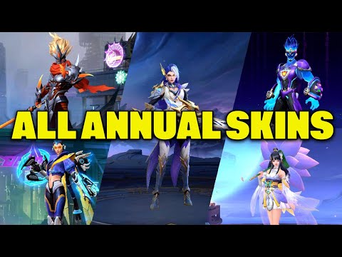 All annual stralight skins in mobile legends 2023