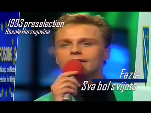 eurovision 1993 preselection 🇧🇦 Bosnia Herzegovina - Fazla - Sva bol svijeta ᴴᴰ