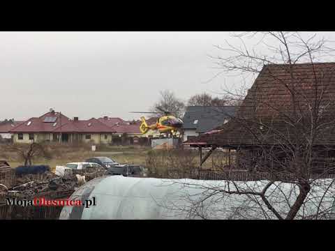 6.12.2018 Sokolowice - wypadek na DK25