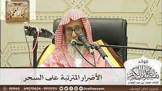 [215] الأضرار المترتبة على السحر - صالح الفوزان