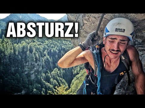 ABSTURZ am Klettersteig | Damit haben wir nicht gerechnet...